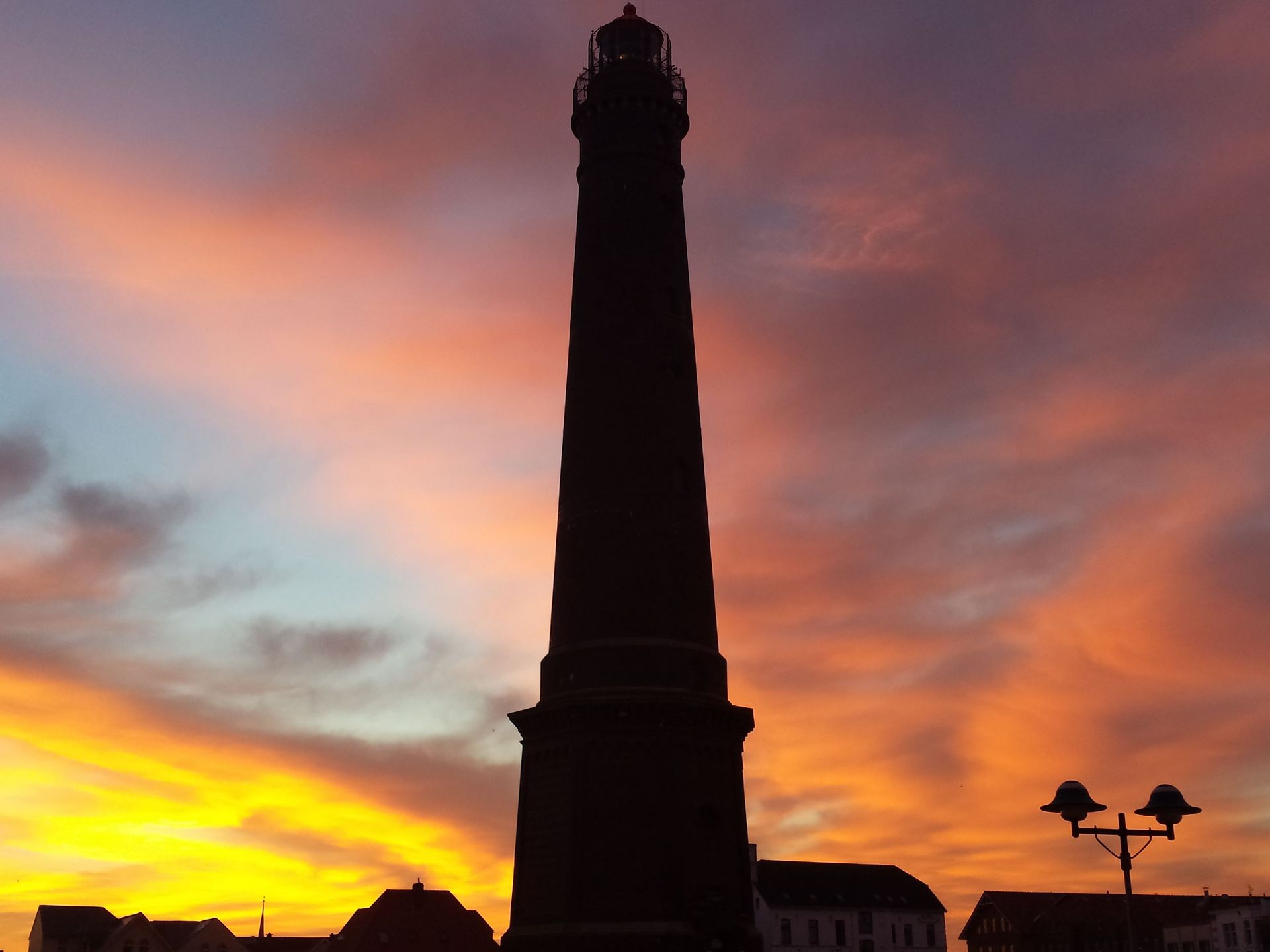 Abendstimmung auf Borkum